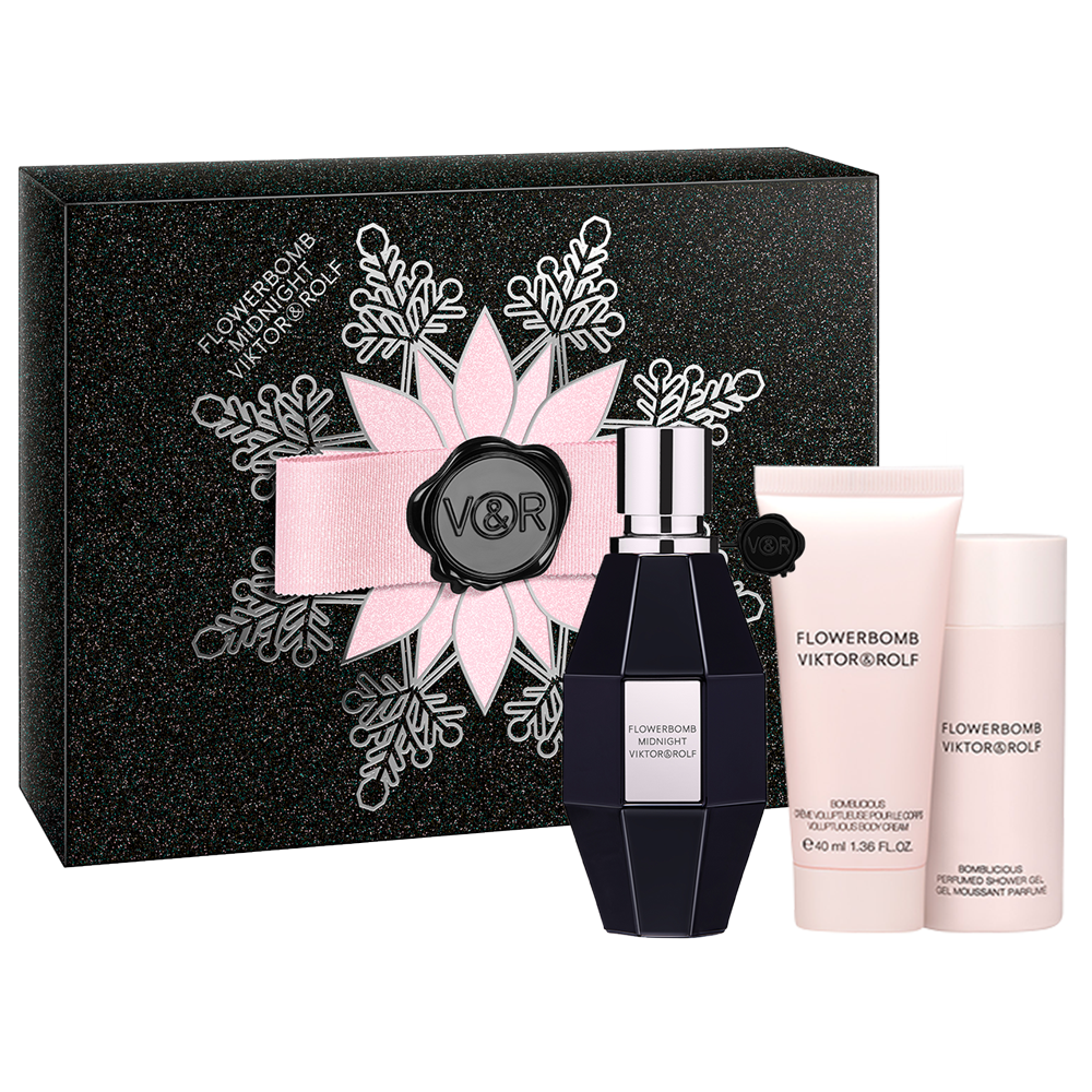 Flowerbomb midnight shop gift set